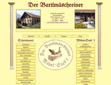 Tablet Screenshot of ohlstadt.bartlmaeschreiner.de