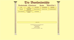 Desktop Screenshot of bartlmaemuehle.bartlmaeschreiner.de